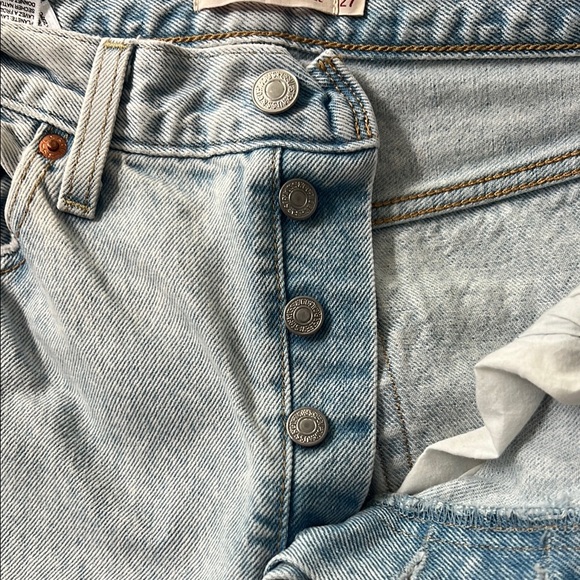 Levi's Ribcage Straight Ankle Jeans - Picture 5 of 6